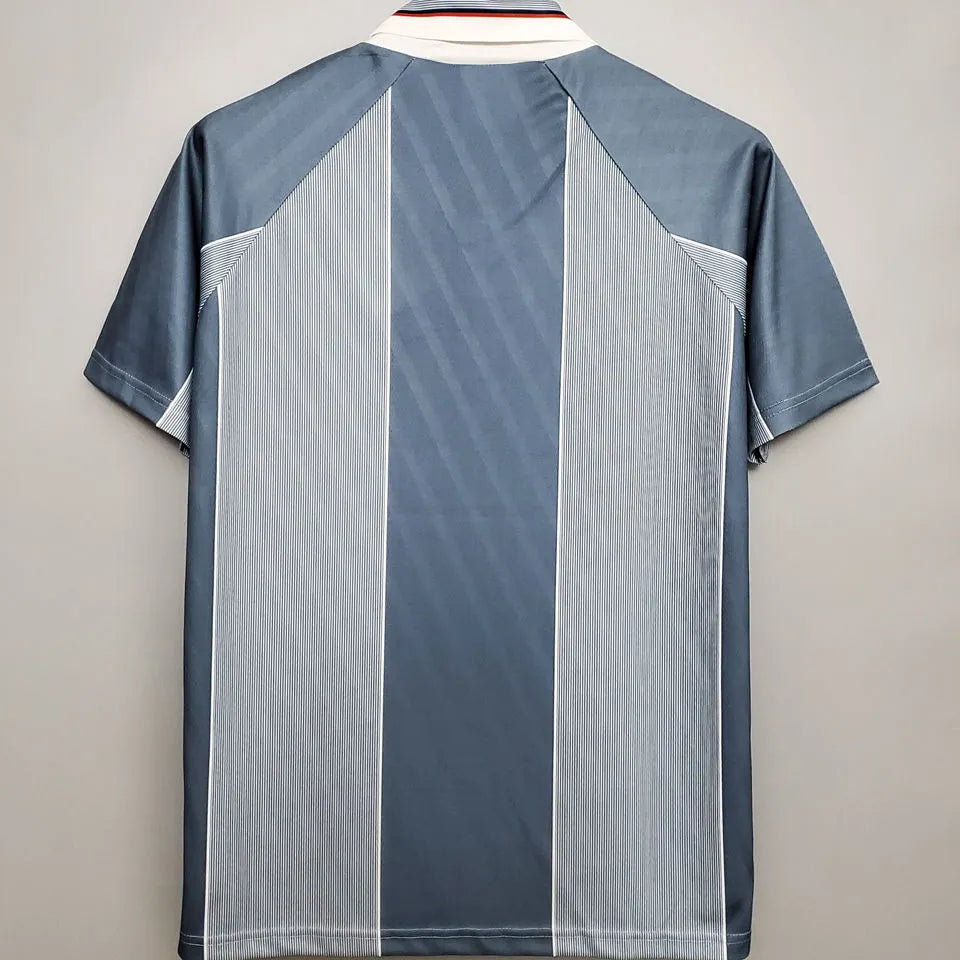 UMBRO England 1996 Auswärtstrikot Grau Retro