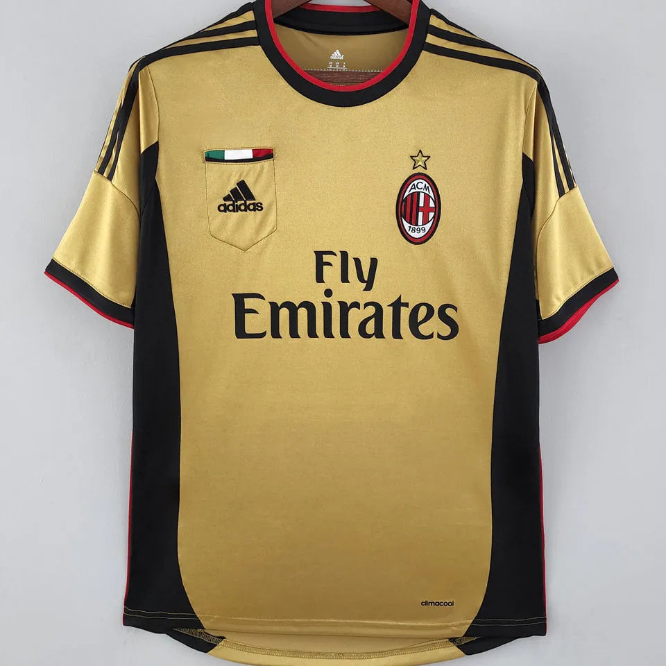 ADIDAS AC Milan 2013/14 3. Trikot Gold Retro