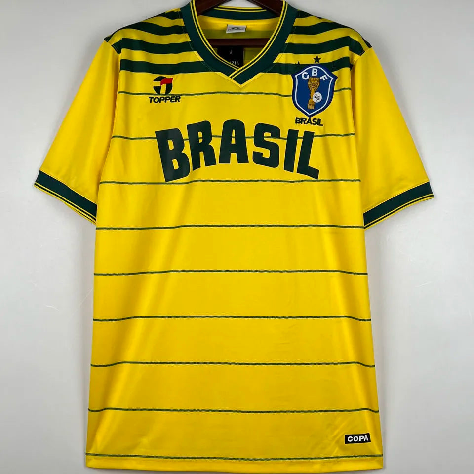 TOPPER Brasilien Heimtrikot 1984 Retro