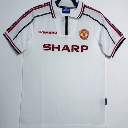UMBRO Manchester United 98/99 Weißes Trikot Retro
