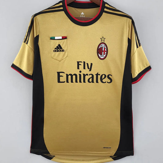 ADIDAS AC Milan 2013/14 3. Trikot Gold Retro