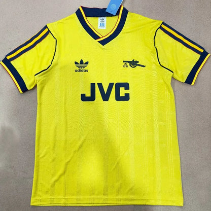 ADIDAS FC Arsenal 86/87 Auswärtstrikot Gelb Retro
