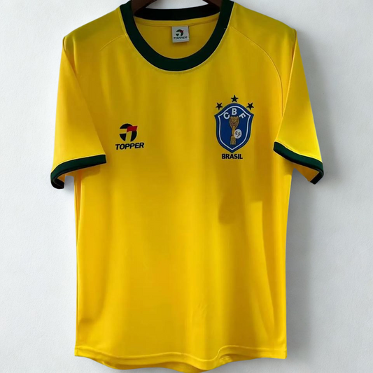 TOPPER Brasilien Heimtrikot 1982 Retro