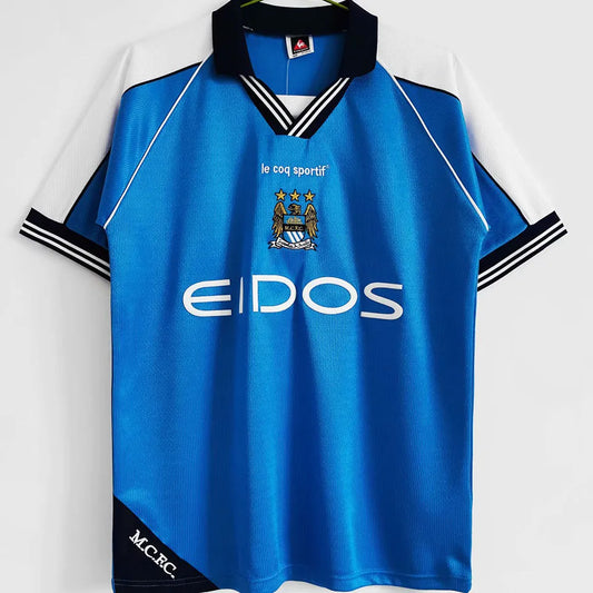 Manchester City 2000/01 Heimtrikot Retro