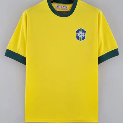 ATHLETA Brasilien Heimtrikot 1970 Retro