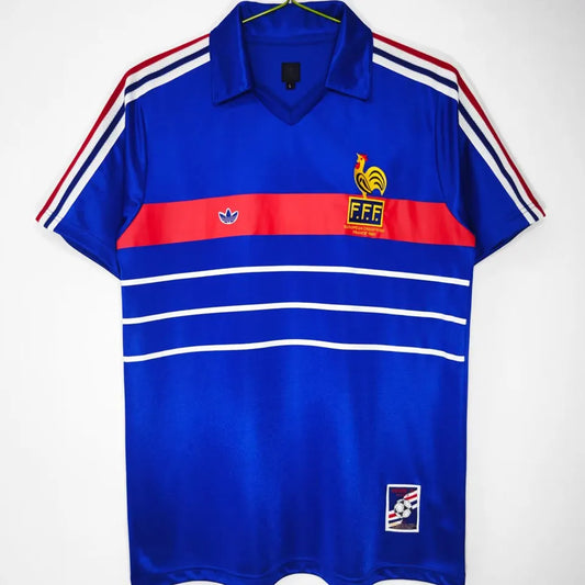 ADIDAS Frankreich 1984 Heimtrikot Retro
