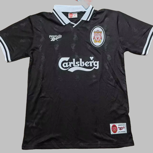 Reebok FC Liverpool 96/97 3. Trikot Schwarz Retro