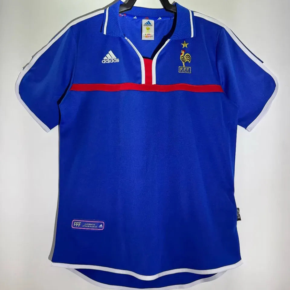ADIDAS Frankreich 2000 Heimtrikot Retro