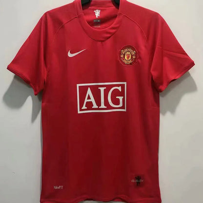 NIKE Manchester United 2007/08 Heimtrikot Retro