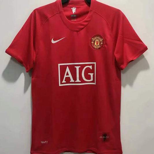NIKE Manchester United 2007/08 Heimtrikot Retro
