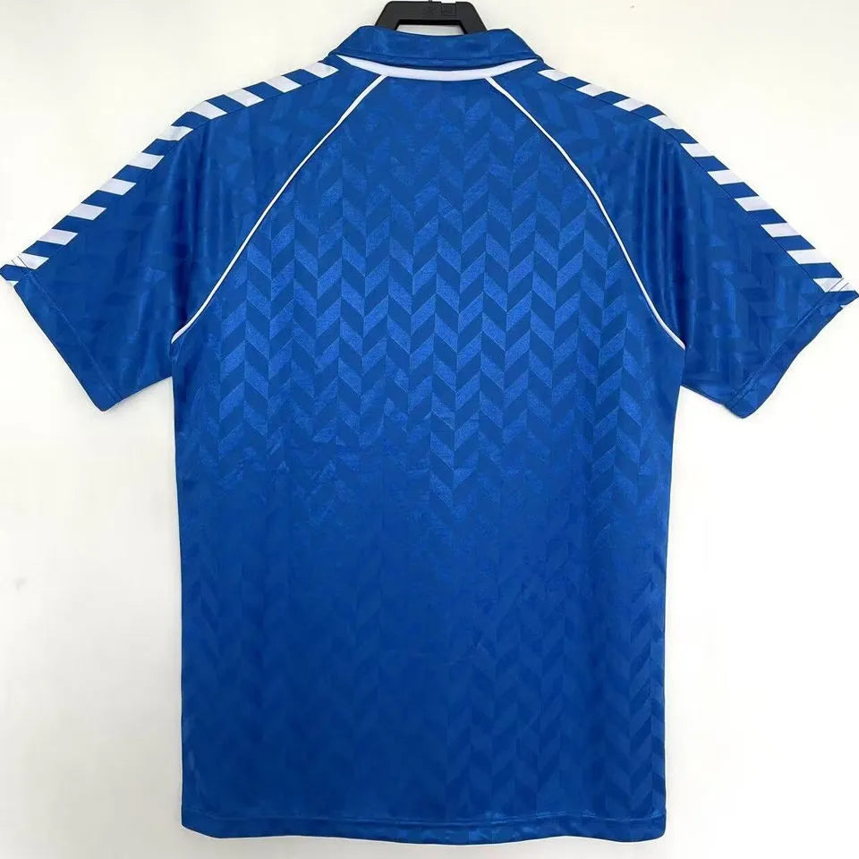 HUMMEL Real Madrid 86/87 Auswärtstrikot Blau Retro