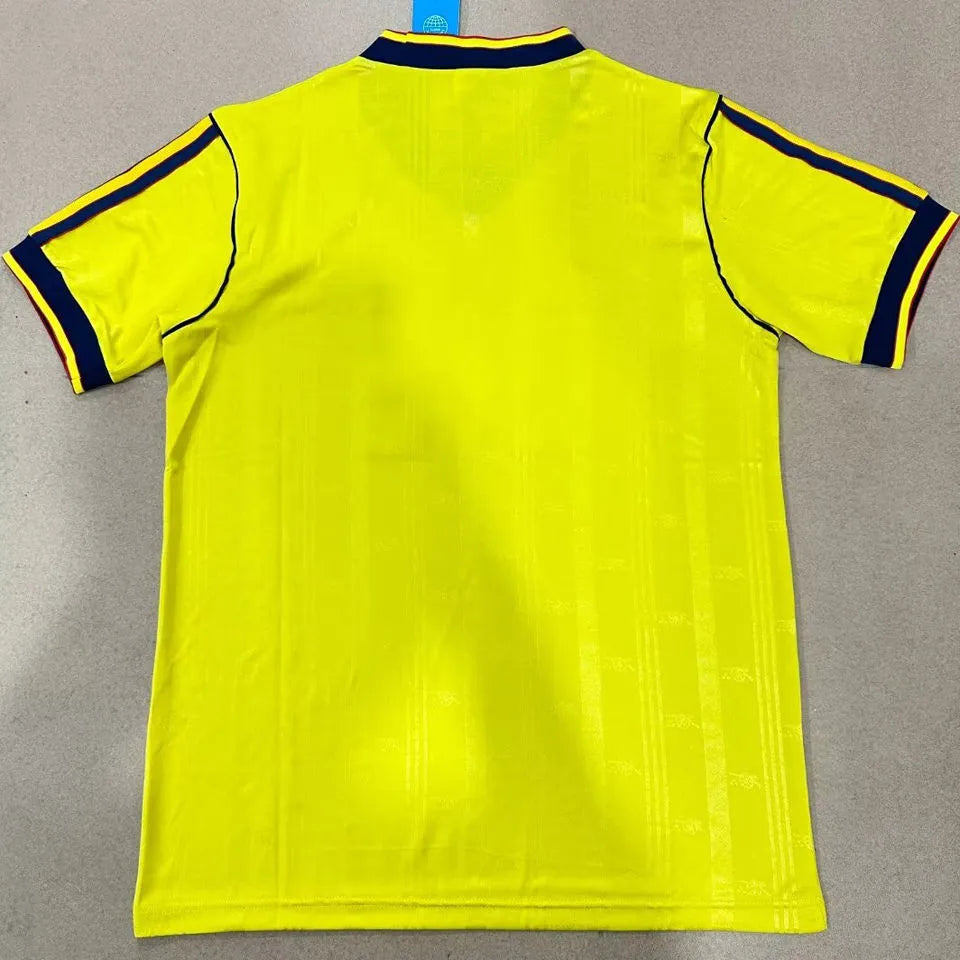 ADIDAS FC Arsenal 86/87 Auswärtstrikot Gelb Retro
