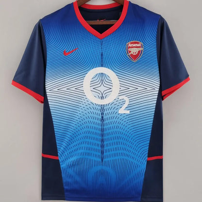 NIKE FC Arsenal 2002/03 Auswärtstrikot Blau Retro