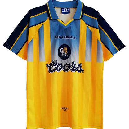 UMBRO FC Chelsea 96/97 Auswärtstrikot Gelb Retro
