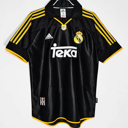 ADIDAS Real Madrid 2000/01 Auswärtstrikot Schwarz Retro