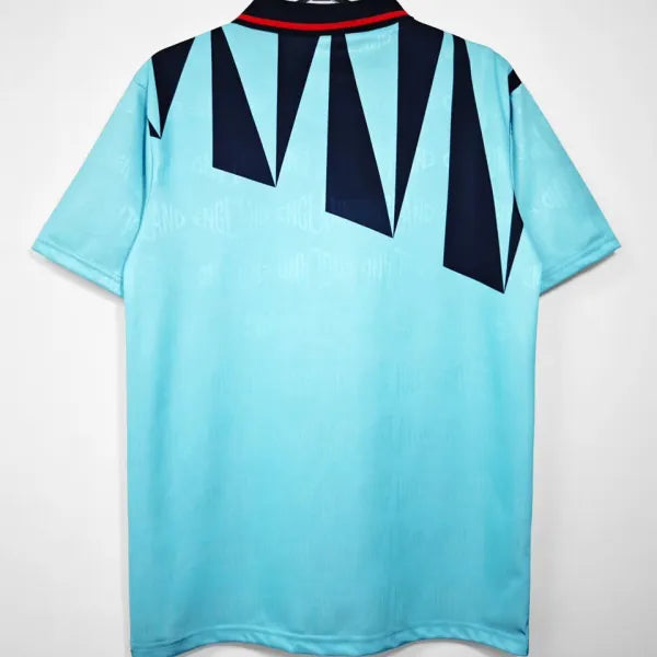 England 1992 3. Trikot Blau Retro