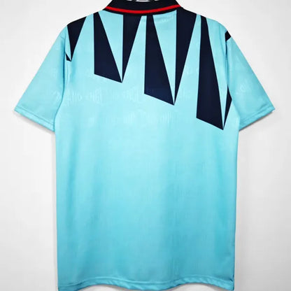 England 1992 3. Trikot Blau Retro