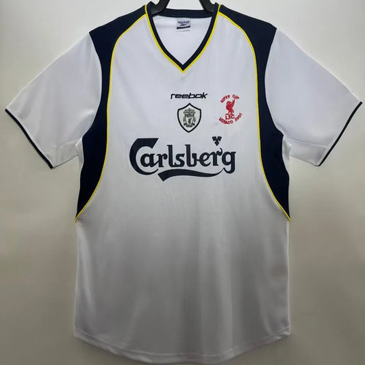 Reebok FC Liverpool 2001/02 Auswärtstrikot Retro