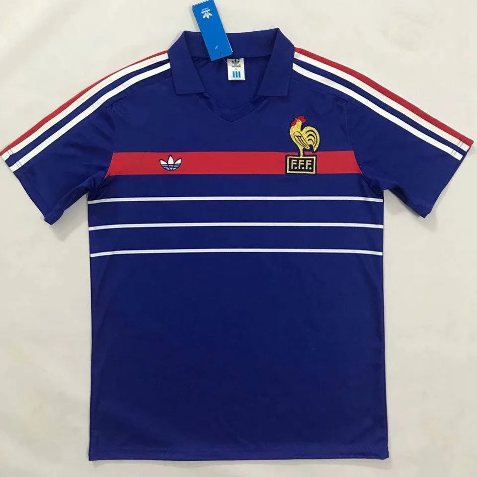 ADIDAS Frankreich 1982/84 Heimtrikot Retro