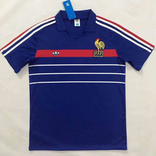ADIDAS Frankreich 1982/84 Heimtrikot Retro