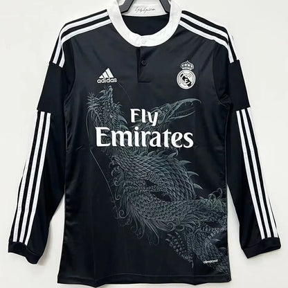 ADIDAS Real Madrid 2014/15 3. Trikot Black Dragon Retro