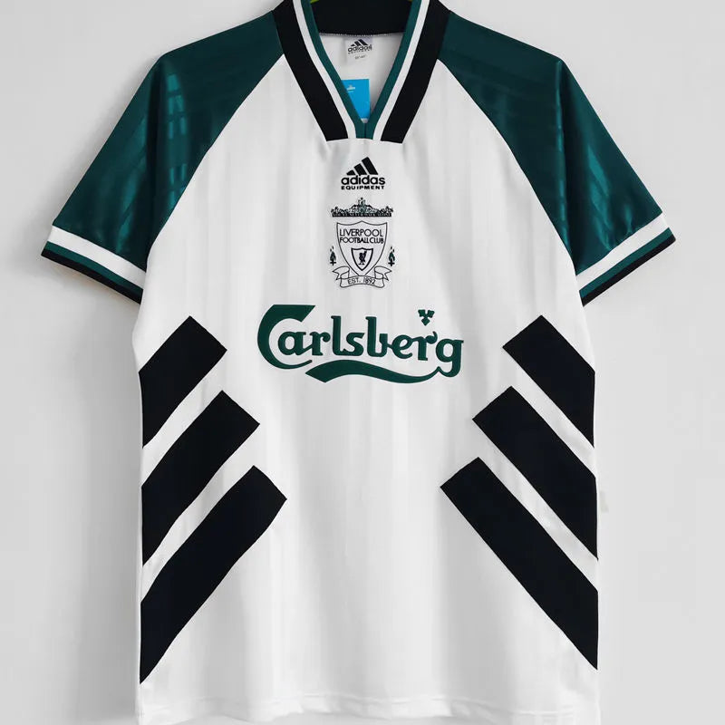 ADIDAS FC Liverpool 94/95 Auswärtstrikot Grün-Weiß Retro
