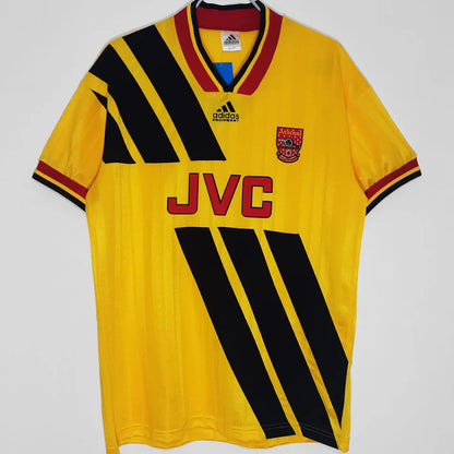 ADIDAS FC Arsenal 93/94 Auswärtstrikot Gelb Retro