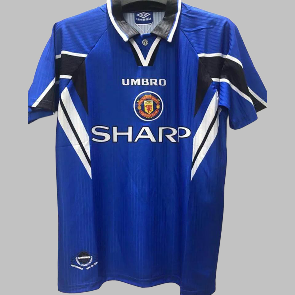 UMBRO Manchester United 97/98 3. Trikot Blau Retro