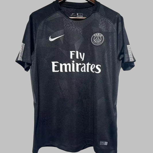 NIKE PSG 2017/18 3. Trikot Schwarz Retro