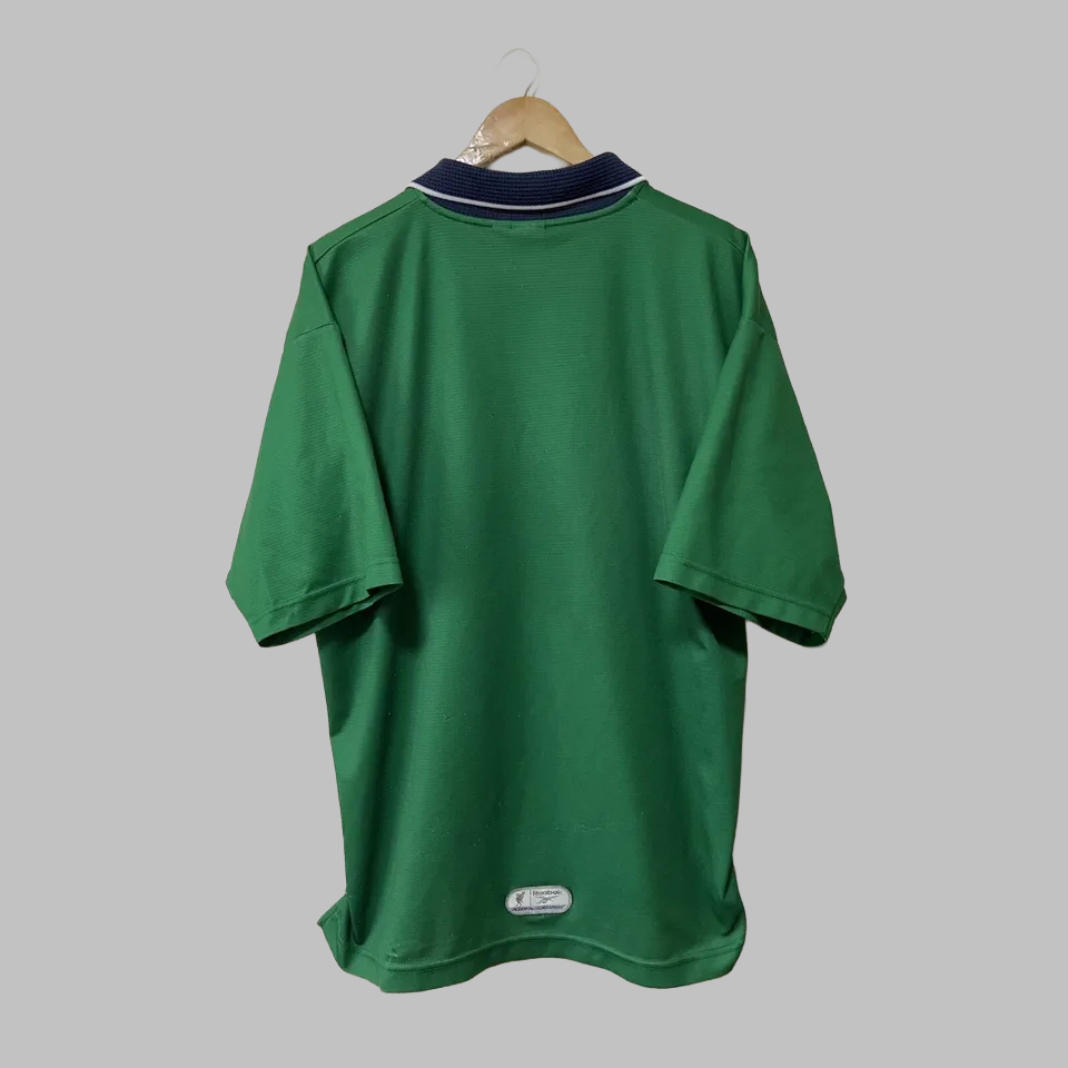 Reebok FC Liverpool 99/2000 Auswärtstrikot Grün Retro